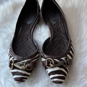 JCrew pony hair flats